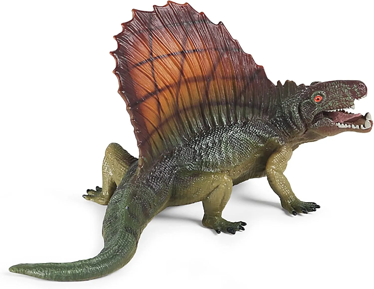 Pyroraptor Dinosaur Action Figure, 9.4in Collection Dino Toy with Movable Mouth, Cretaceous Realistic Dinosaur Toy for Boys and Girls