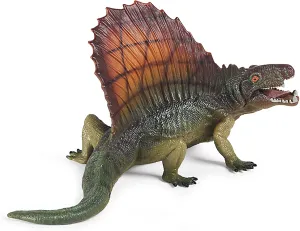 Pyroraptor Dinosaur Action Figure, 9.4in Collection Dino Toy with Movable Mouth, Cretaceous Realistic Dinosaur Toy for Boys and Girls