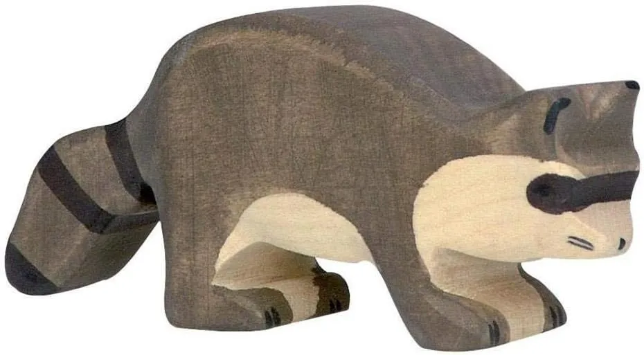 Racoon, Wooden