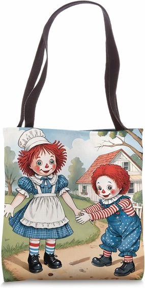 Raggedy Ann & Andy on The Farm Tote Bag