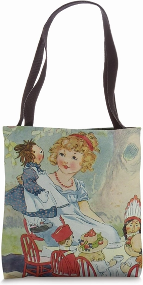 Raggedy Ann at a Doll Tea Party (1918) Tote Bag