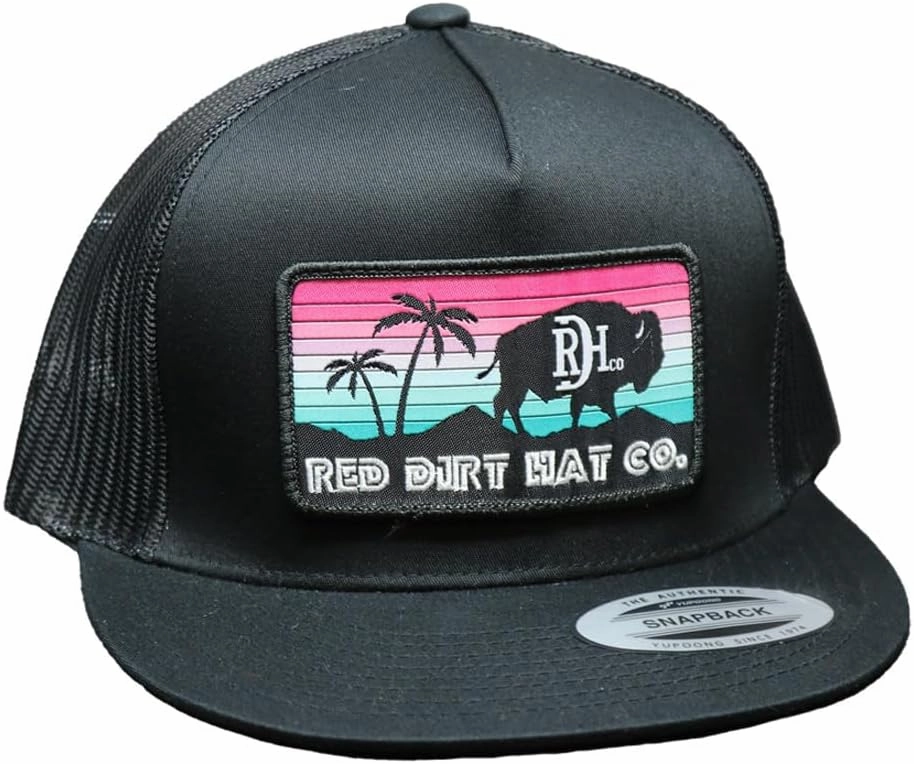 Red Dirt Hat Company Miami Vice Adjustable Snapback Hat