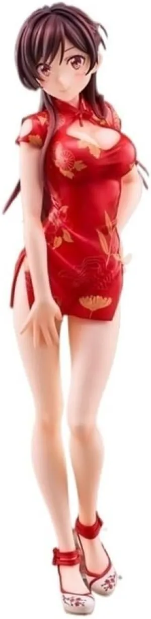 Rent-A-Girlfriend Chizuru Mizuhara China Dress Action ECCHI Anime Figure Painted Character Model/Toy Model/PVC/Anime Collector's Item 29cm/11.4in