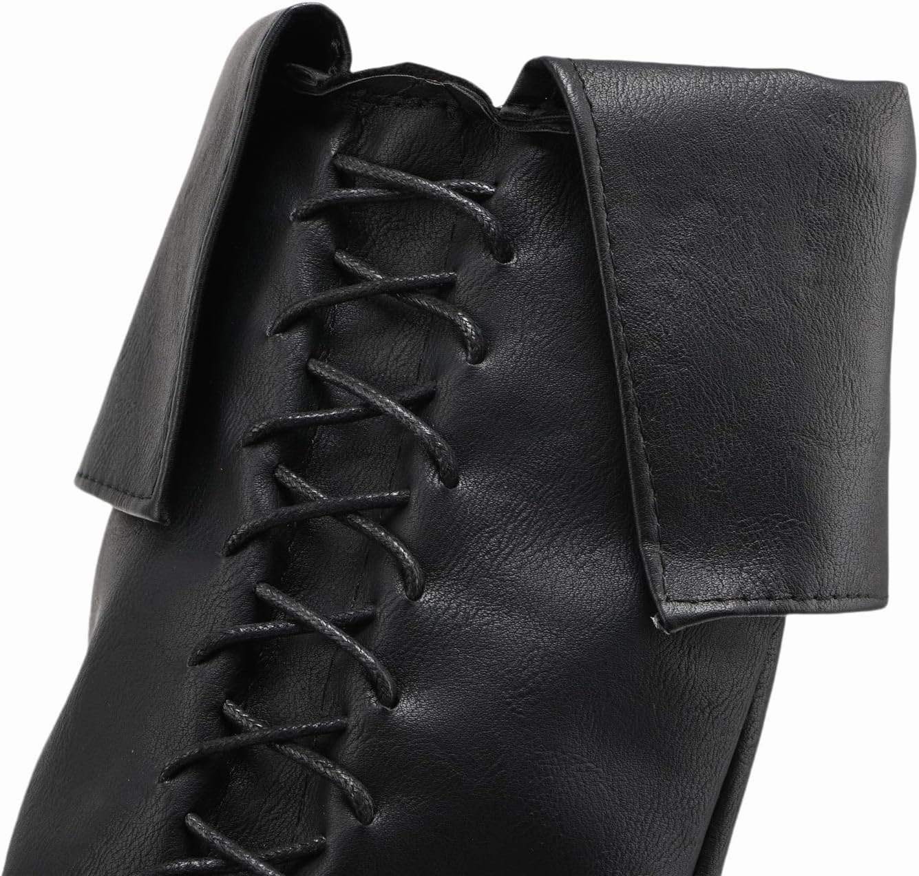 Retro Medieval Viking Pirate Cosplay Shoes Renaissance Victorian Black Knight Boots Halloween Warrior Boots