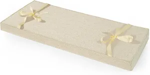 ROFIELTY Bench Cushion 47 inch, Durable Bench Cushions for Indoor Furniture, Window Seat Cushions Indoor, Personalized Custom Bench Cushion (Light Brown, 47x17x2)