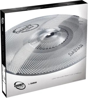 SABIAN Quiet Tone Practice Cymbals Set Qtpc504