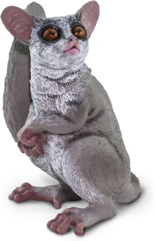 Safari Ltd. Bush Baby (Galagos) Figurine - Detailed 3.5" Plastic Model Figure - Fun Educational African Wildlife Play Toy for Boys, Girls & Kids Ages 3 