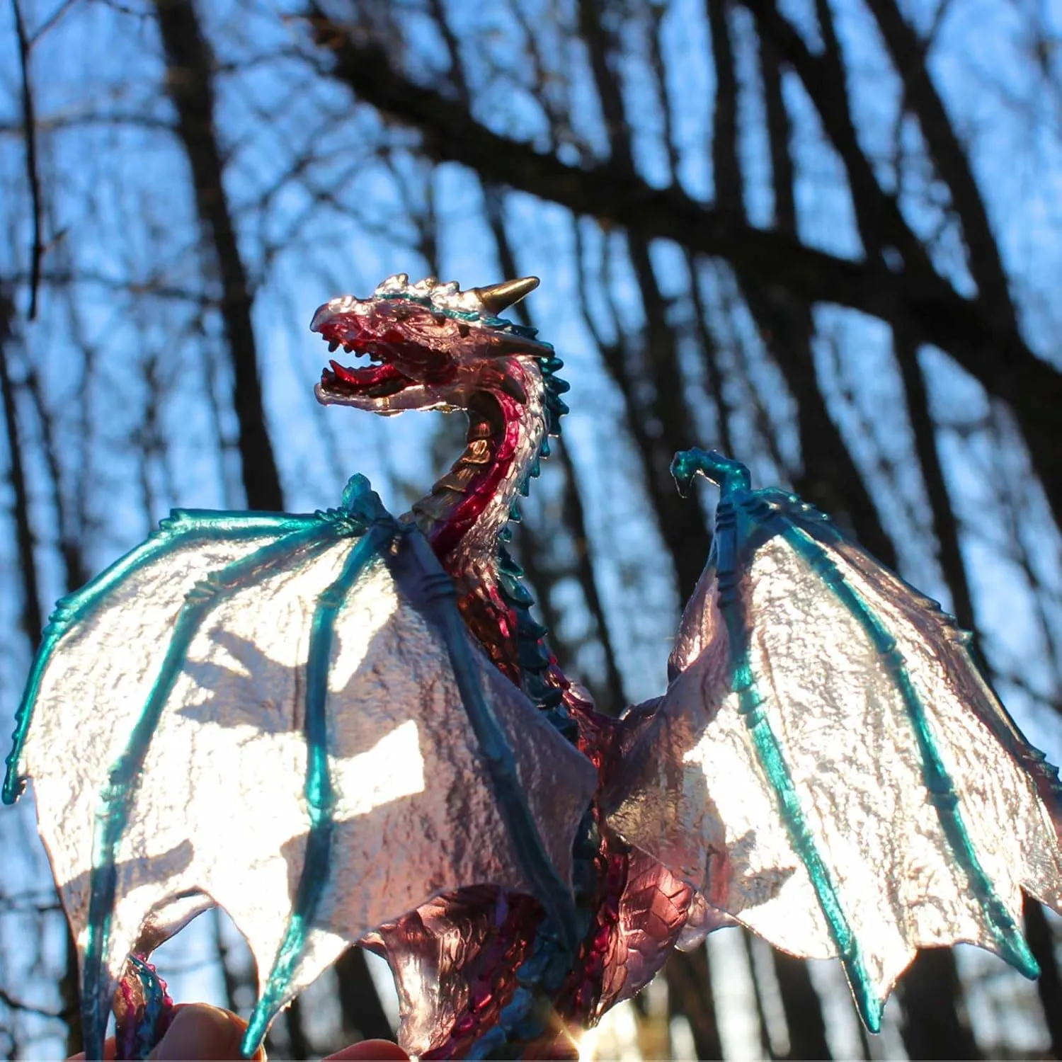 Safari Ltd. Cloud Dragon Figurine - Lifelike 8.5" Model Figure - Fun Educational Fantasy Play Toy for Boys, Girls & Kids Ages 4 
