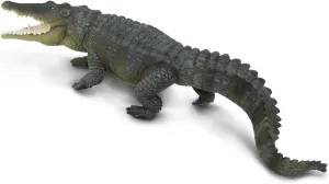 Safari Ltd. Saltwater Crocodile Figurine - Detailed 12" Plastic Model Figure - Fun Educational Play Toy for Boys, Girls & Kids Ages 18M 