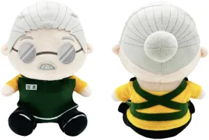 Sakamoto Taro Plush Figure Stuffed Anime Pillow 8.27" Cute Sitting Pose Sakamoto Taro Soft Figure Collectibles Throw Pillow Sofa Home Decoration
