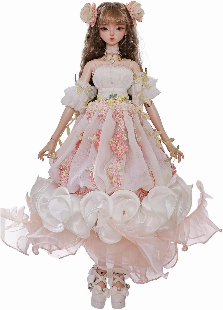 Sakina Bjd Doll 1/4 Fantasy Resin Toy Fullset Art Collection for 15  Year Old