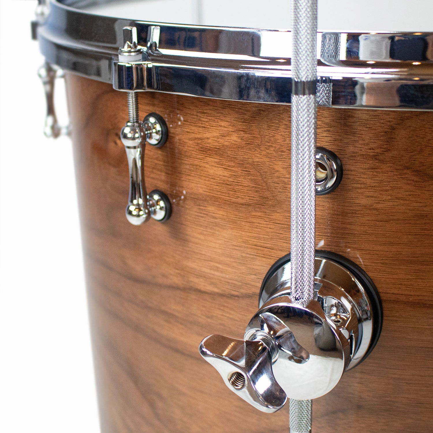 Sawtooth Hickory Series Floor Tom Drum 18" x 16", Natural Gloss