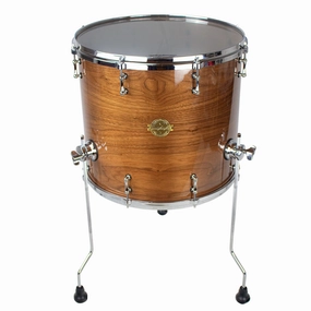 Sawtooth Hickory Series Floor Tom Drum 18" x 16", Natural Gloss