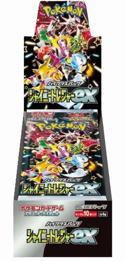 Scarlet & Violet - Shiny Treasure ex Booster Box (Japanese) - Pokemon TCG