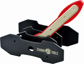 Segomo Tools Premium 360 Degree Ratcheting Brake Caliper Piston Tool | Brake Pad Spreader | Brake Caliper Press Tool | Ratchet Brake Repair Brake Spreading Tools