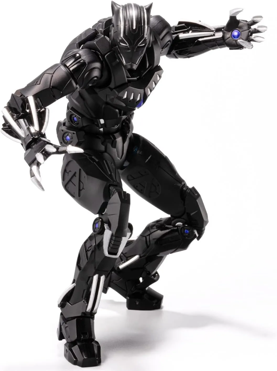 千値練(Sentinel) Fighting Armor Black Panther Non-Scale ABS & Diecast Painted Complete Action Figure