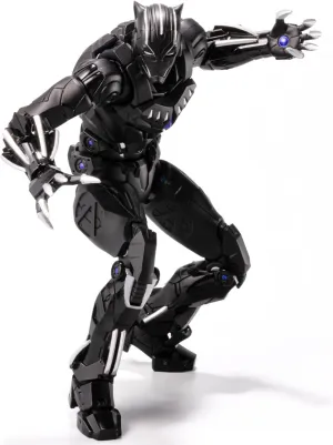 千値練(Sentinel) Fighting Armor Black Panther Non-Scale ABS & Diecast Painted Complete Action Figure