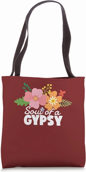 She Has She Soul Of A Gypsy The Heart Of A Hippie Fairy Tote Bag