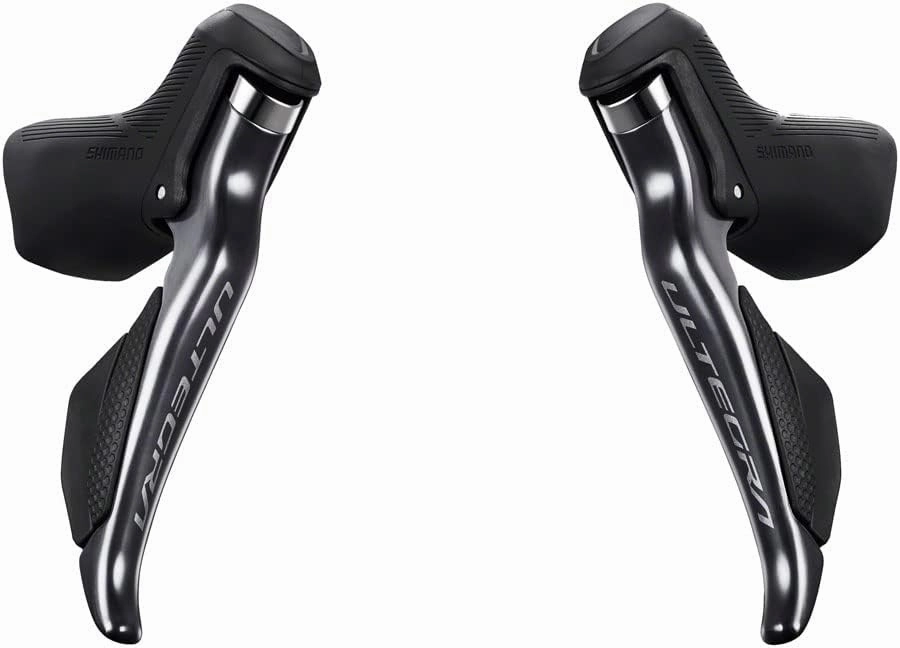 SHIMANO Ultegra ST-R8150 Di2 Dual Control Shift/Brake Lever Set for Rim Brakes - Left and Right, 2x12-Speed, Black