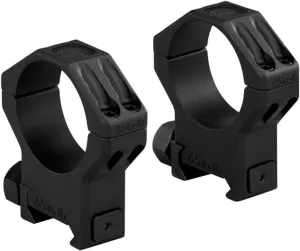 Sig Sauer ALPHA6 30mm Hunting Scope Rings Set - Lightweight Durable Hard Anodized Aluminum Picatinny/Weaver Compatible Riflescope Ring Mounts - Matte Black