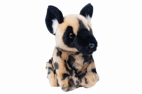 Sitting Painted Dog