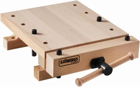 Sjöbergs Smart Workstation Pro Vise Top, Professional Portable Work Station, Large Surface 20-7/8" X 14-3/8", SJO-33309