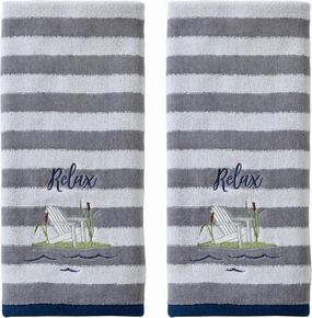 SKL HOME by Saturday Knight Ltd. Relax Chair Hand Towel (2-Pack), Multi