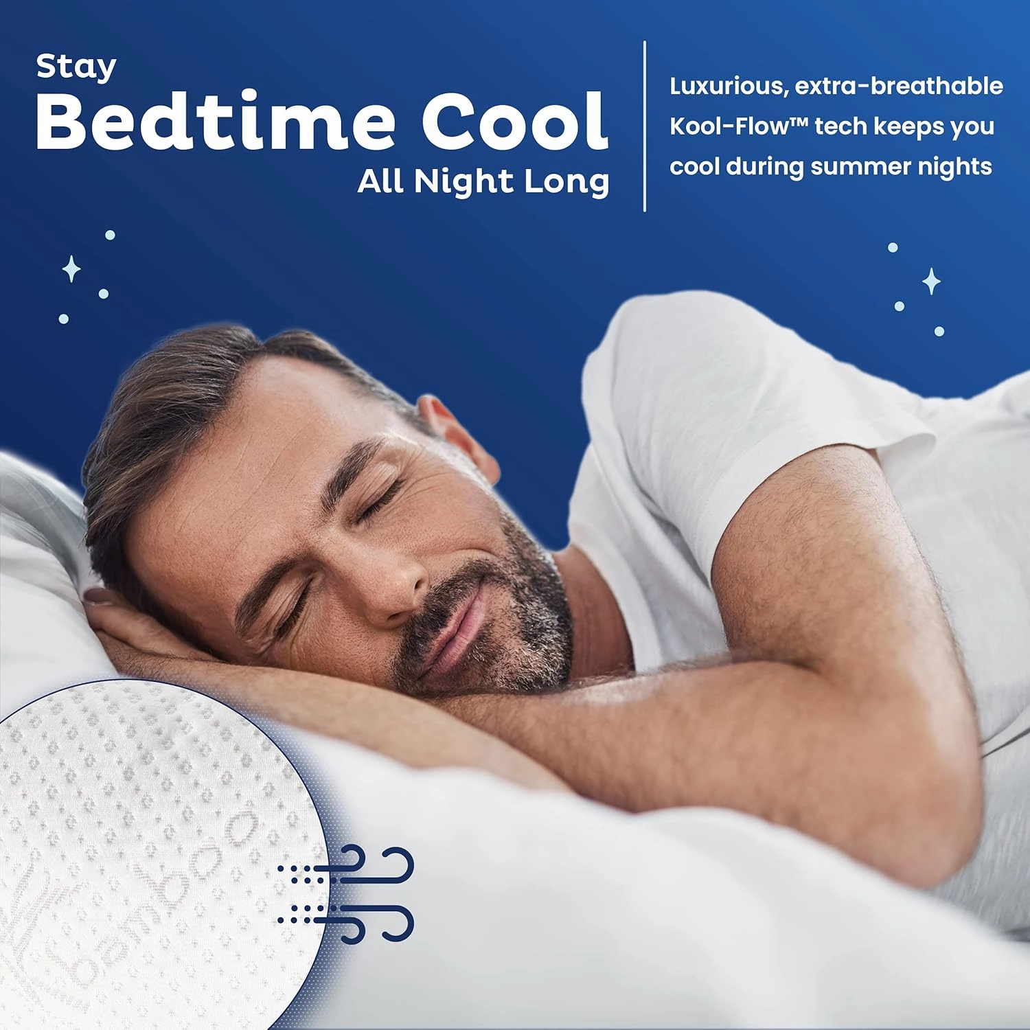 Snuggle-Pedic Adjustable Cooling - Shredded Memory Foam Pillows for Side, Stomach & Back Sleepers - Fluffy or Firm - Keeps Shape - College Dorm Room Essentials for Girls and Guys - Queen