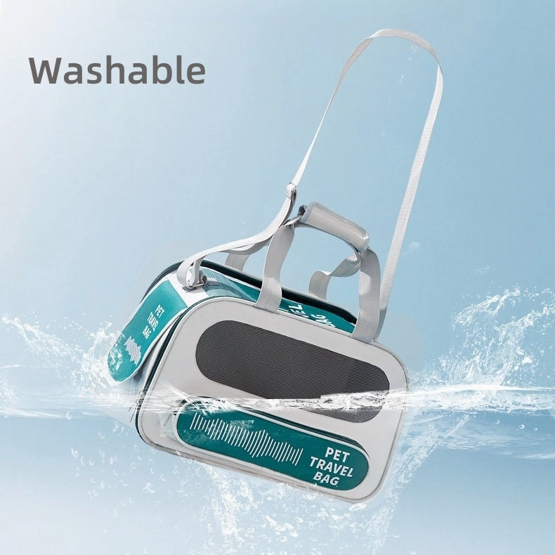Soft-Sided Collapsible Pet Carrier for Dogs and Cats