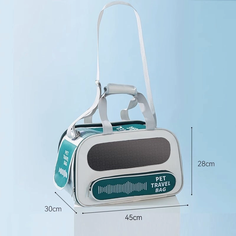 Soft-Sided Collapsible Pet Carrier for Dogs and Cats