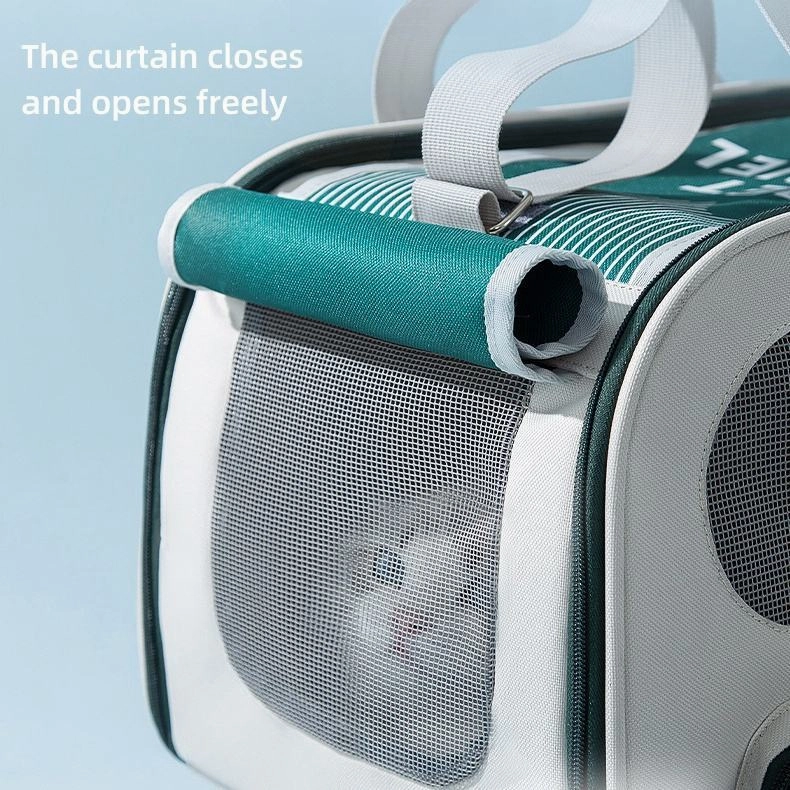 Soft-Sided Collapsible Pet Carrier for Dogs and Cats