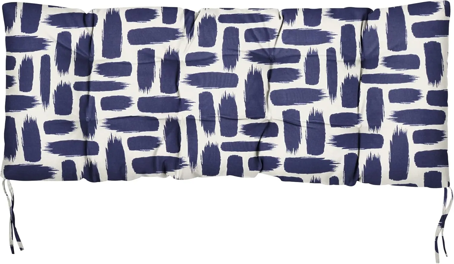 Sorra Home Graphic Bench Cushion, 55 in x 18 in x 2 in, Baja Nautical