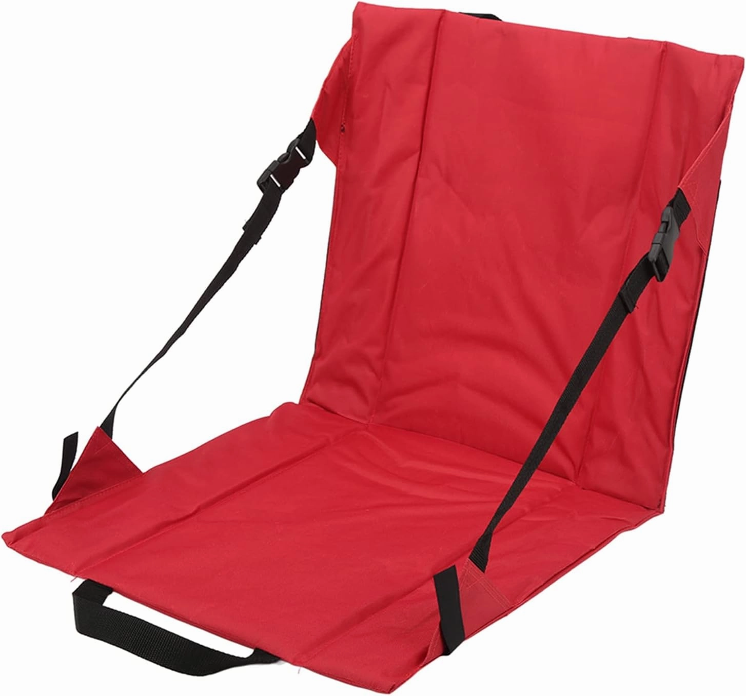 Stadium Folding Seats Cushion, Lightweight Stool Seat Thick Padded Bleacher Seats with Back Support, for Outdoor