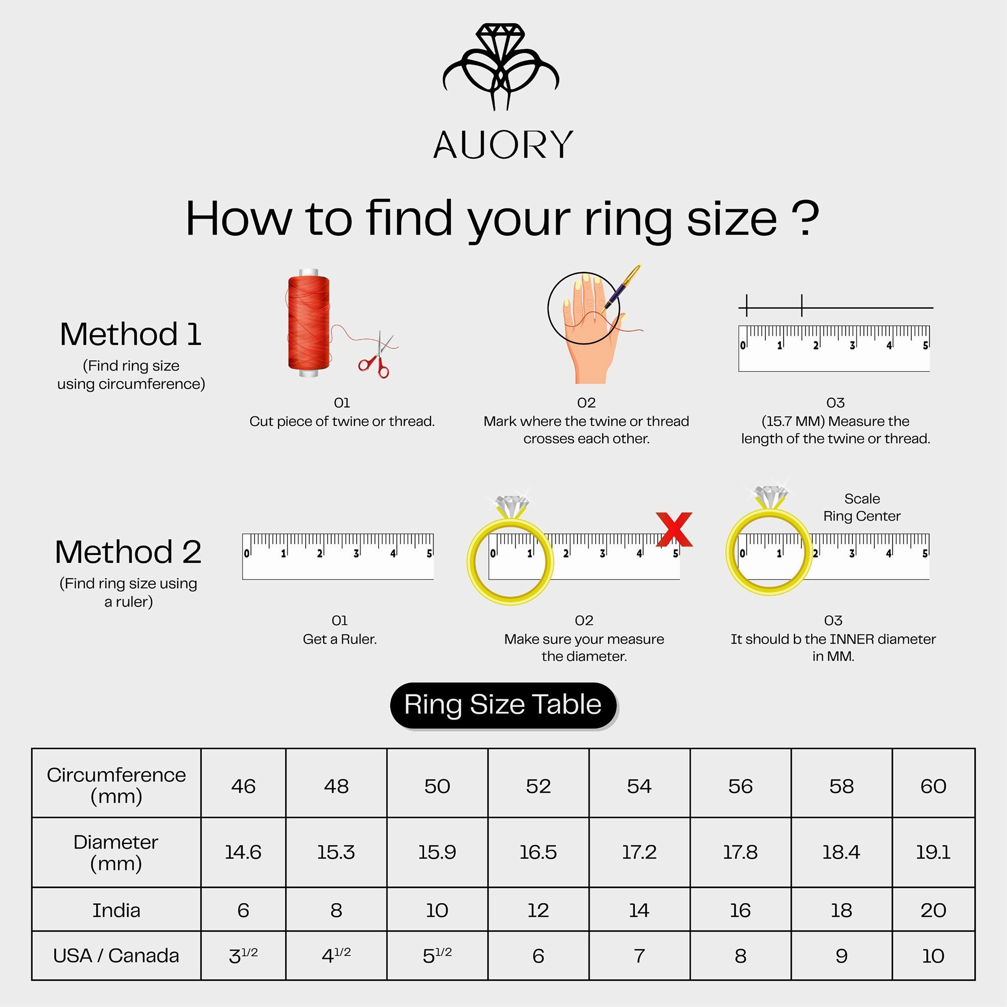 Sterling Silver Cushion-Cut Diamond Adjustable  Engagement Yellow Gold Ring For Woman