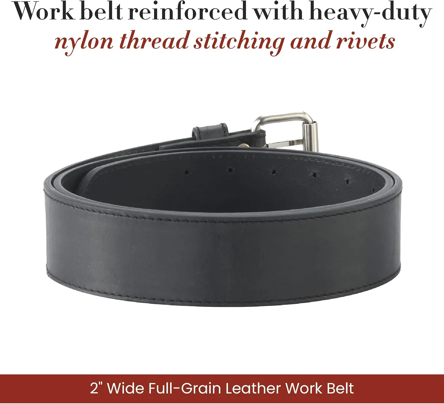 Style N Craft Work Belt, Durable and Rugged Belt