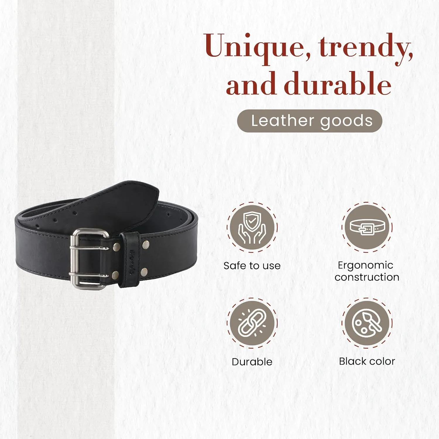 Style N Craft Work Belt, Durable and Rugged Belt