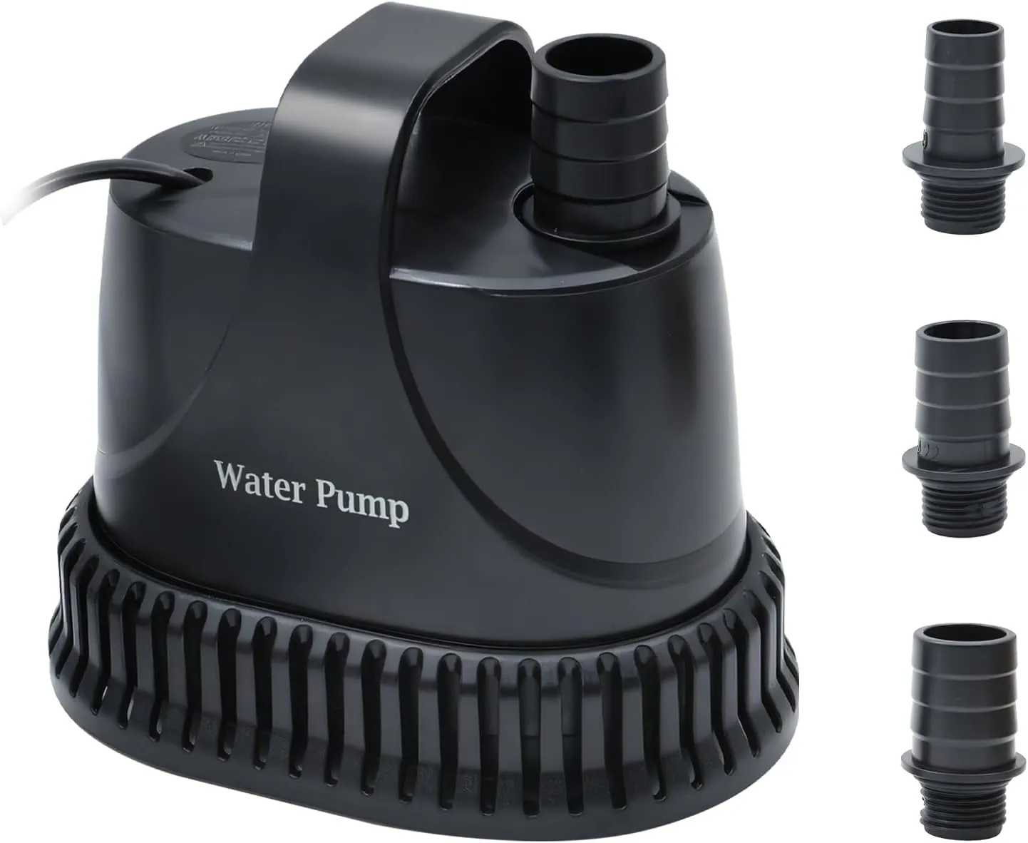 Submersible Aquarium Water Pump, Adjustable Water Flow, Small Fountain Pump for Garden Fountain, Water Table, Fish Tank, Pond, Hydroponics (40W, 800GPH)