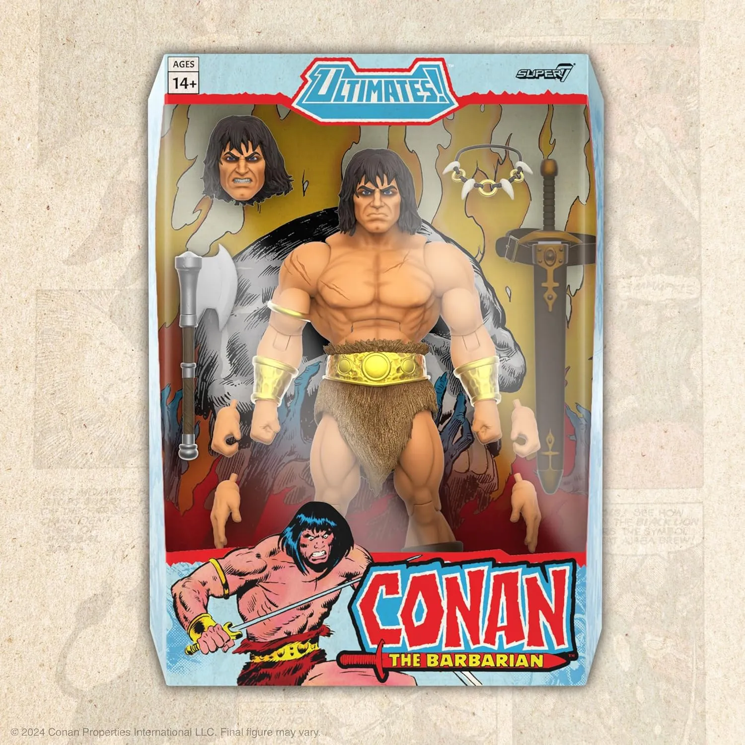 Super7 Conan Comics ULTIMATES! Wave 02 - Conan Action Figure