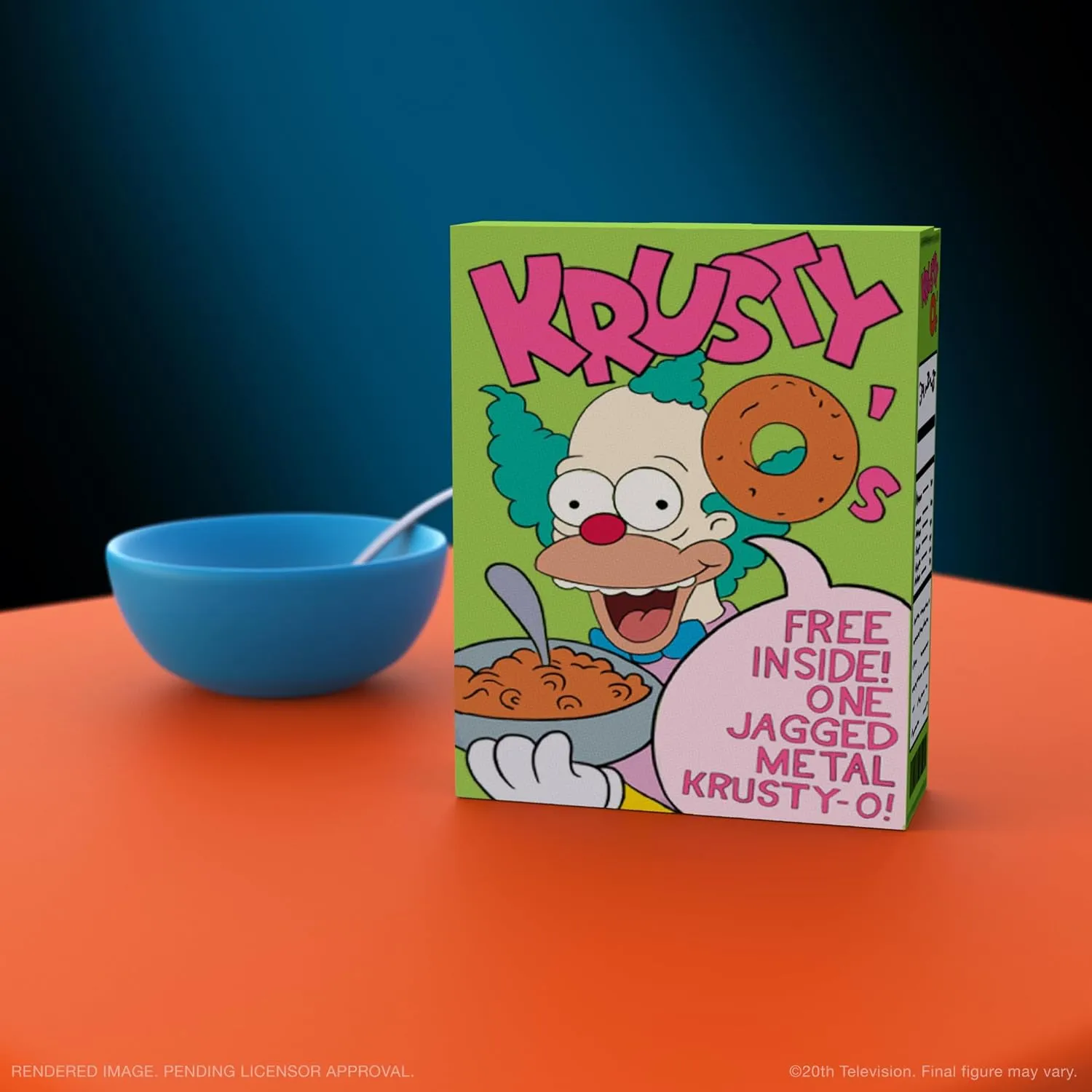 Super7 Ultimates The Simpsons Krusty The Clown - 7" The Simpsons Action Figure with Accessories Classic TV Show Collectibles and Retro Toys