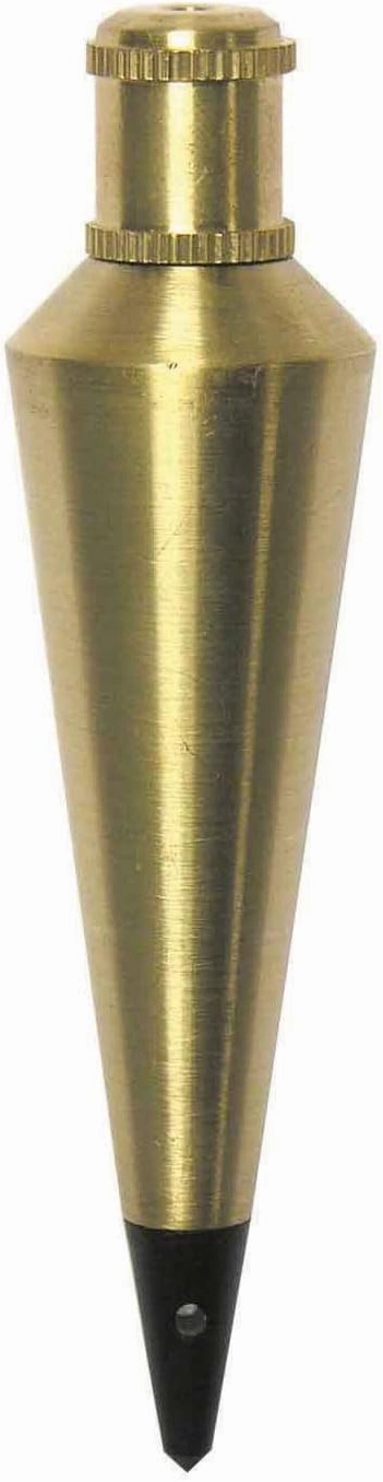 Swanson Tool Co PB008B 8 ounce Brass Plumb Bob with String