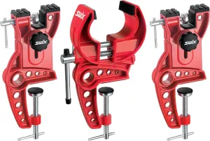 SWIX T149-50 Ski Vise With 50mm Wide Jaws | Durable Adjustable Clamps For Waxing And Tuning Alpine & Downhill Skis