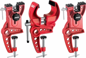 SWIX T149-50 Ski Vise With 50mm Wide Jaws | Durable Adjustable Clamps For Waxing And Tuning Alpine & Downhill Skis