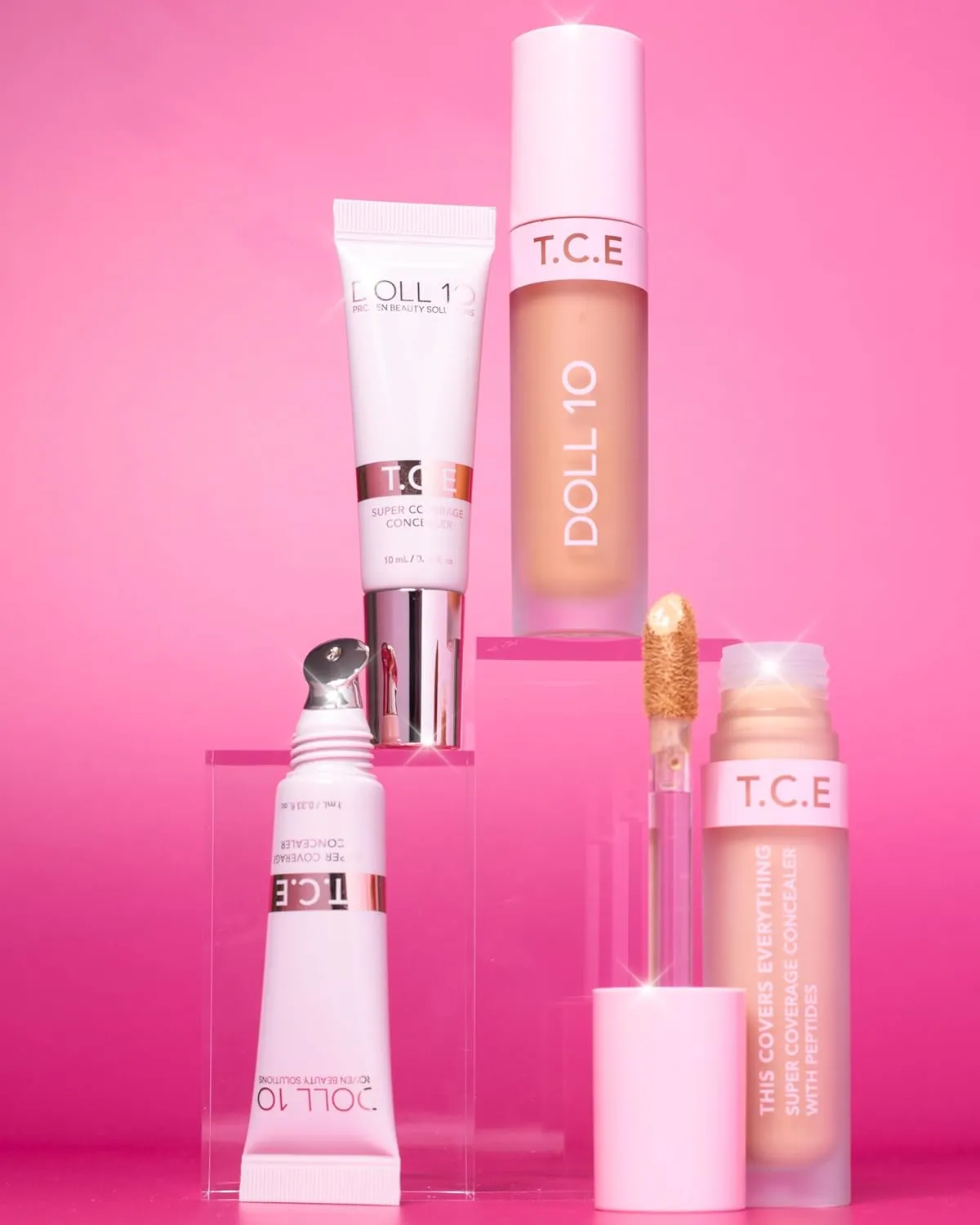 T.C.E This Covers Everything Super Coverage Concealer With Peptides (Light/Medium, 0.33 oz)