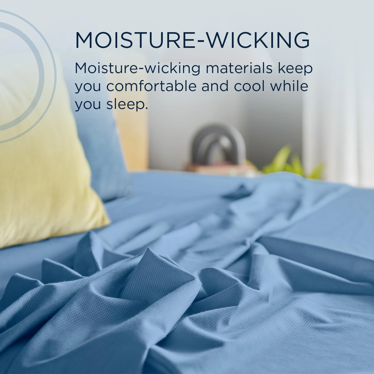 TEMPUR ProAir Sheet Set Blue Azure - King