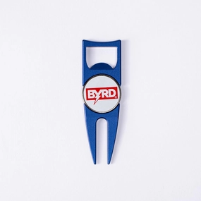 The Byrd Divot Tool - Premium Golf Accessories for Men - Golf Multitool with Green Repair, Bottle Opener, Ball Marker Holder, Club Rest - Essential Golf Balls Companion