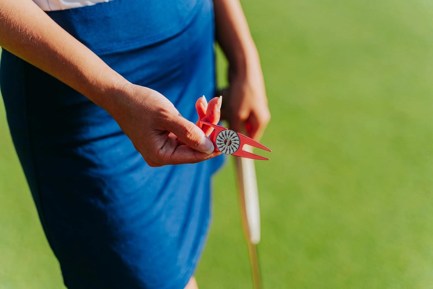 The Byrd Divot Tool - Premium Golf Accessories for Men - Golf Multitool with Green Repair, Bottle Opener, Ball Marker Holder, Club Rest - Essential Golf Balls Companion