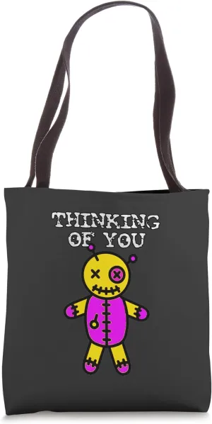 Thinking Of You Voodoo Doll Mardi Gras Parade New Orleans Tote Bag