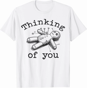 Thinking Of You Vintage Voodoo Doll T-Shirt