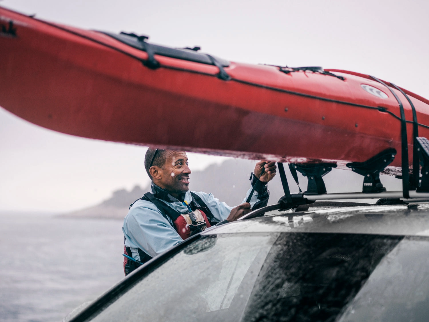 Thule - DockGrip - Horizontal Kayak or SUP Rack