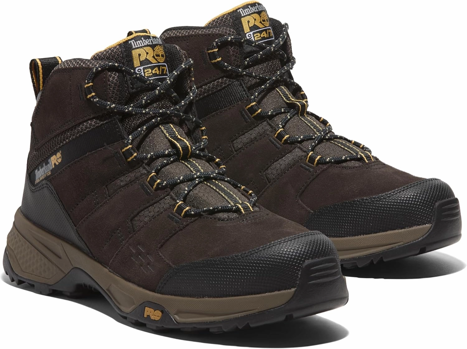 Timberland PRO Men's Switchback Lt 6 Inch Steel Safety Toe Static Dissipativ Industrial Work Hiker Boot